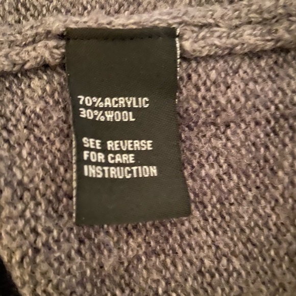 Grey Bell Sleeved Sweater - Picture 5 of 5